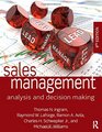 Sales Management Analysis and decisionmaking 9th edition