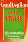 Guide Italie 900 restaurants et hotels