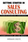 Getting Started in Sales Consulting