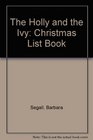 Holly And Ivy Christmas List Book