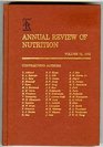 Annual Review of Nutrition 1992