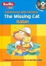 Italian the Missing Cat Hardcover with CD