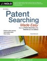 Patent Searching Made Easy How to do Patent Searches on the Internet and in the Library