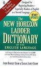 Ladder Dictionary of the English Language The New Horizon