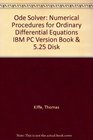 Ode Solver Numerical Procedures for Ordinary Differential Equations IBM PC Version Book  525 Disk