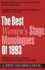 The Best Women's Stage Monologues of 1993 (Best Women's Stage Monologues)