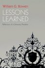 Lessons Learned Reflections of a University President