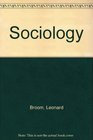 Sociology A text with adapted readings