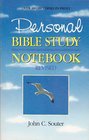 Personal Bible Study Notebook