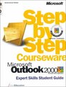 Microsoft  Outlook  2000 Step by Step Courseware Expert Skills Class Pack