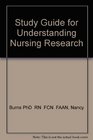 Study Guide for Understanding Nursing Research