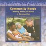 Community Needs Meeting Needs and Wants in Communities