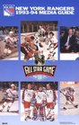 New York Rangers 19931994 Media Guide