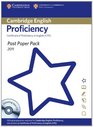 Past Paper Pack for Cambridge English Proficiency 2011 Exam Papers and Teacher's Booklet with Audio CD