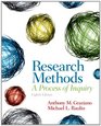 Research Methods A Process of Inquiry Plus MySearchLab with eText