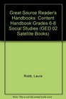 Reader's Handbook Social Studies