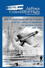 One Hundred Yearsof Flight USAF Chronology of Significant Air and Space Events19032002 Air Force Cennial of flight Commemorative Edition