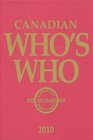 Canadian Who's Who  2010