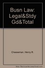 Busn Law Legal Stdy GD Total Law CDROM Pkg