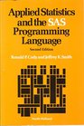Applied Statistics and the Sas Programming Language