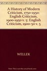 A History of Modern Criticism 17501950