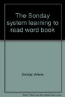 The Sonday system learning to read word book
