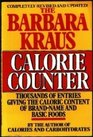 The Barbara Kraus Calorie Counter