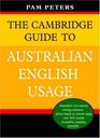 The Cambridge Guide to Australian English Usage