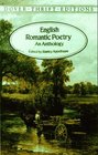 English Romantic Poetry An Anthology