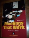 Meetings That Work