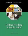 College Reading and Study Skills  Value Package