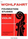 Foundation Studies for the Violin  Book II
