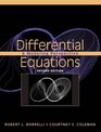 Differential Equations  A Modeling Perspective
