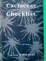 Cites Cactaceae Checklist