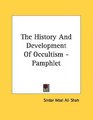 The History And Development Of Occultism  Pamphlet
