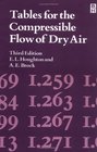 Tables Compressible Flow of Dry Air Third Edition