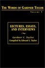 Lectures Essays and Interviews The Words of Gardner Taylor