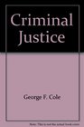 Criminal Justice Law and Politics