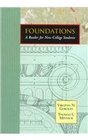 Foundations A Reader for New College Students
