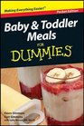 Baby  Toddler Meals for Dummies