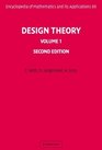 Design Theory Volume 1