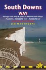 South Downs Way 4th British Walking Guide with 60 largescale walking maps places to stay places to eat