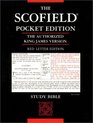 The Old Scofield Study Bible KJV Special Pocket Edition King James Version