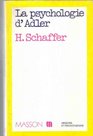 La psychologie d'Adler Theorie et applications