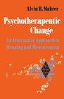 Psychotherapeutic Change