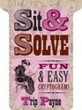 Sit  Solve Fun  Easy Cryptograms
