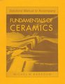 Solutions Manual to Accompany Fundamentals of Ceramics