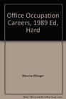 Office Occupation Careers 1989 Ed Hard