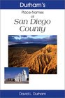 Durham's Place Names of San Diego County