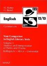 Your Companion to English Literary Texts 2 Vols Vol2 Analysis and Interpretation of Poetry and Drama